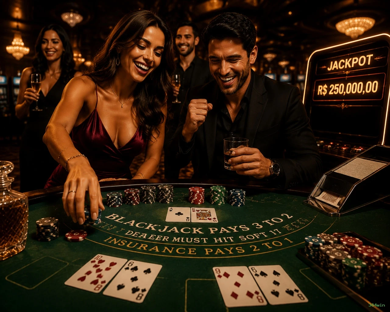 Blackjack ao vivo - Mesas VIP com dealers profissionais